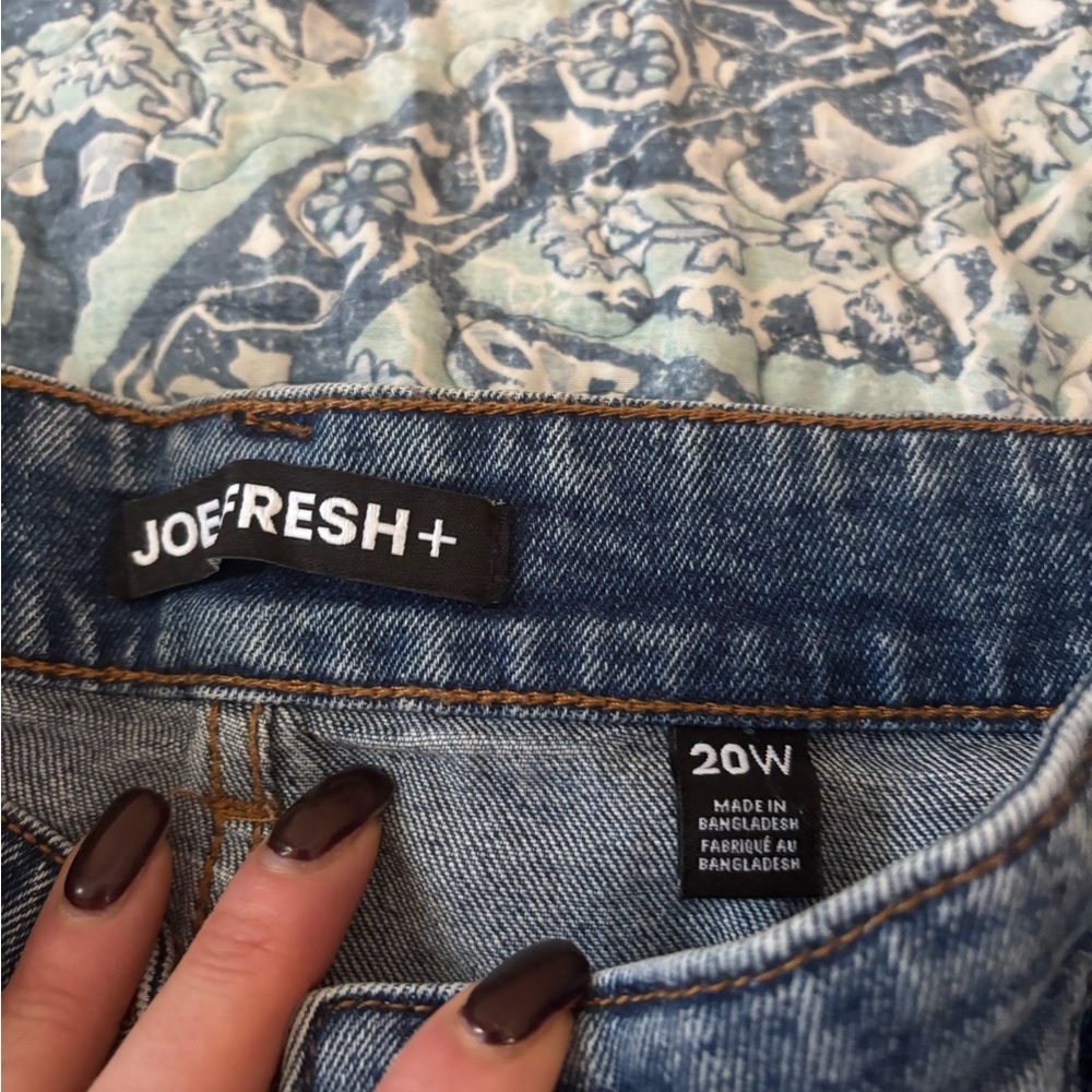 Joe Fresh Blue Denim Skirt - Picture 3 of 3